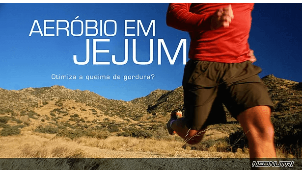 Aeróbio em jejum otimiza a queima de gordura?
